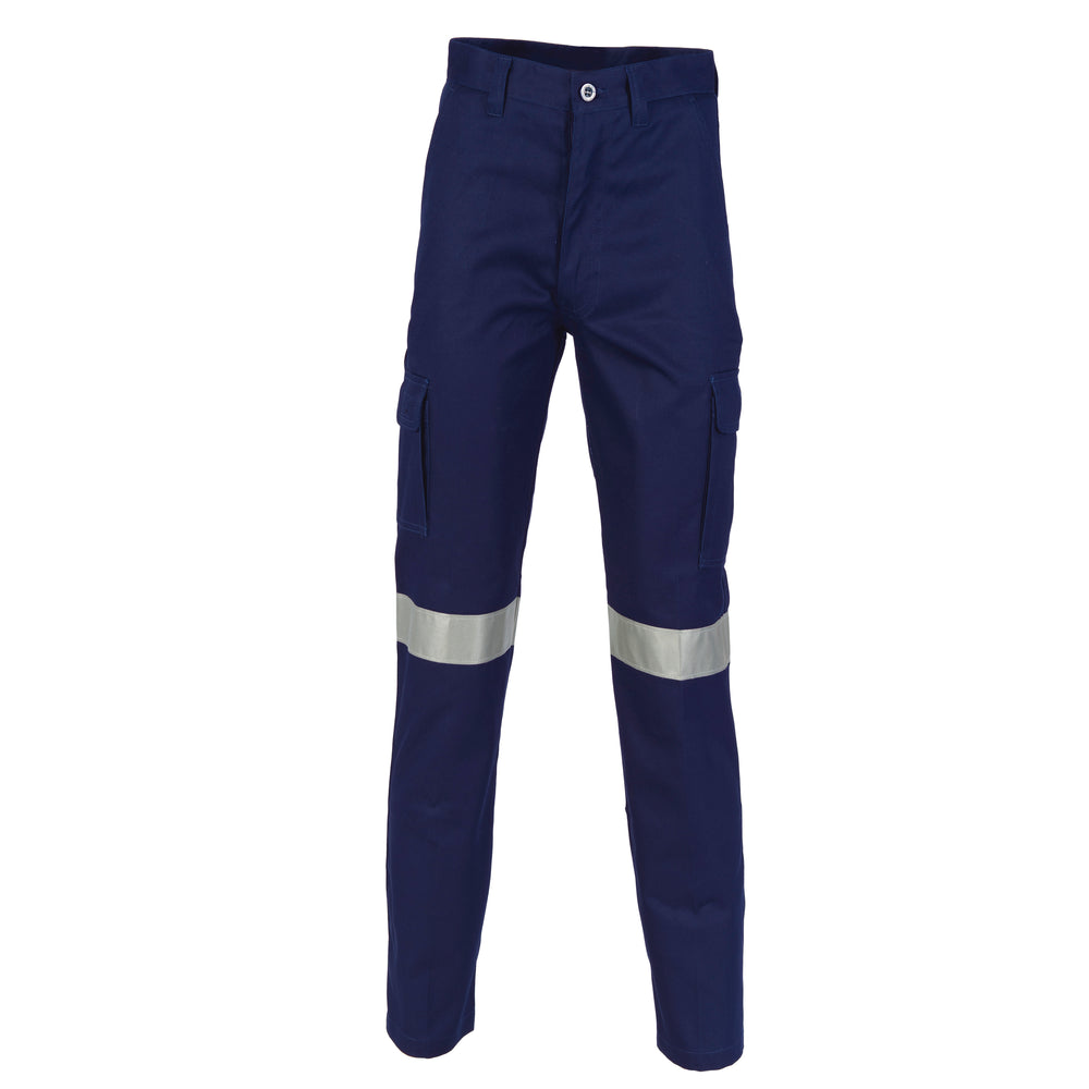 DNC 3319 Cotton Drill Cargo Pants with 3M Tape