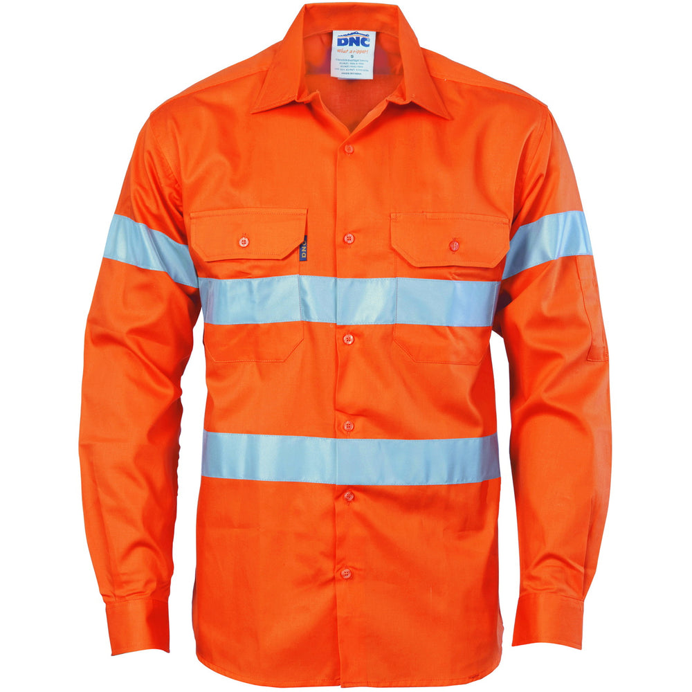DNC 3535 Hi-Vis D/N DRILL SHIRT