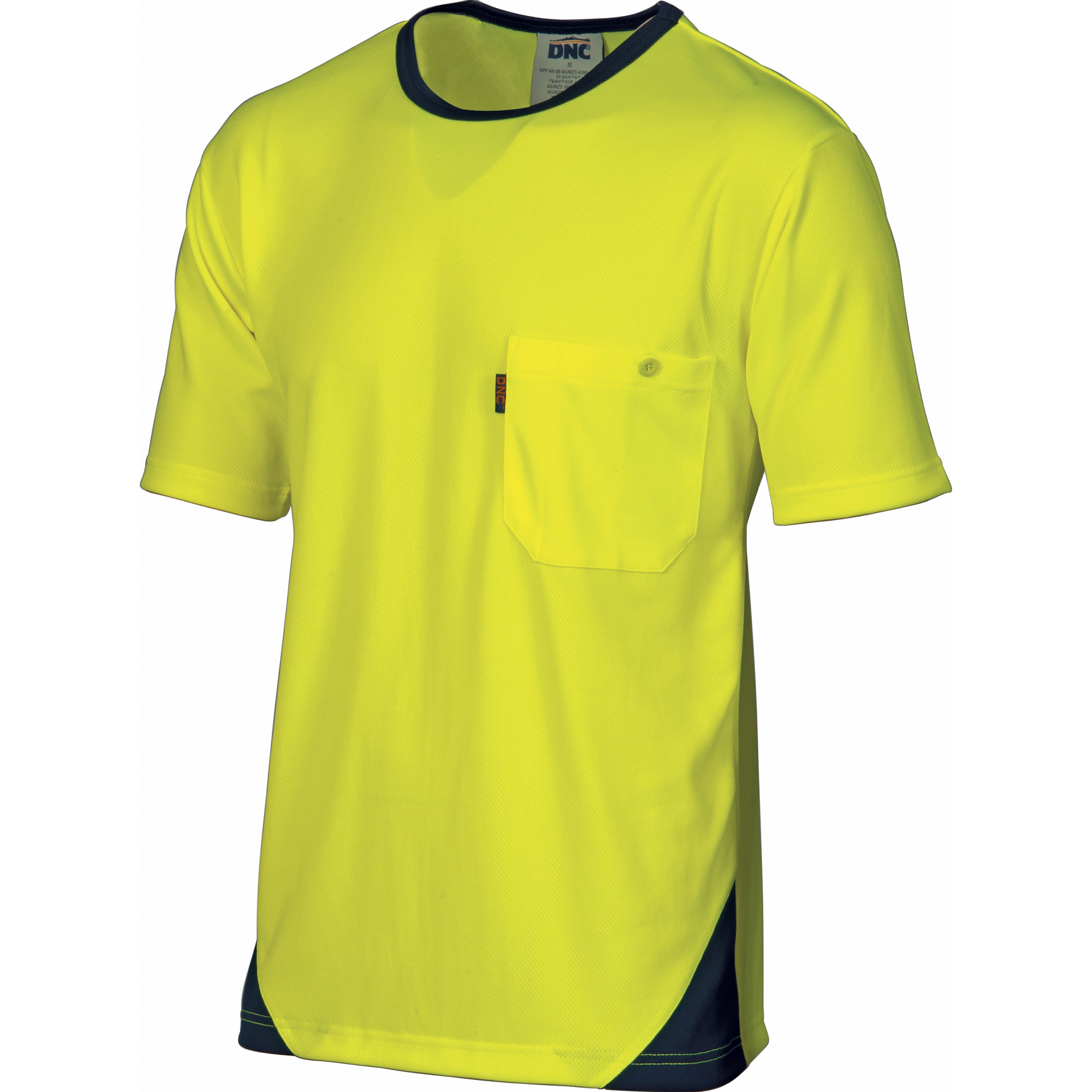 DNC 3711 Hi-Vis Cool-Breathe Tee - short sleeve