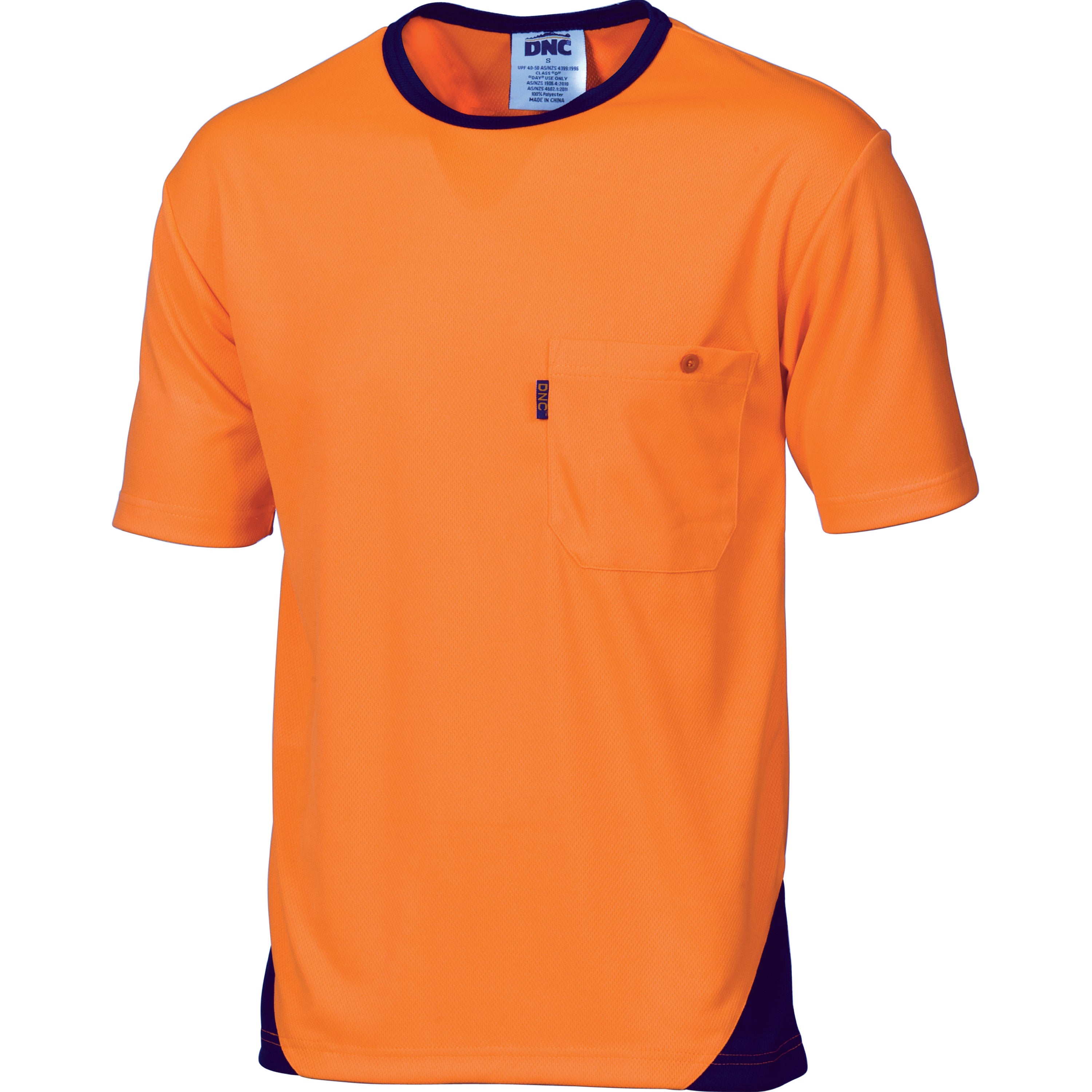 DNC 3711 Hi-Vis Cool-Breathe Tee - short sleeve