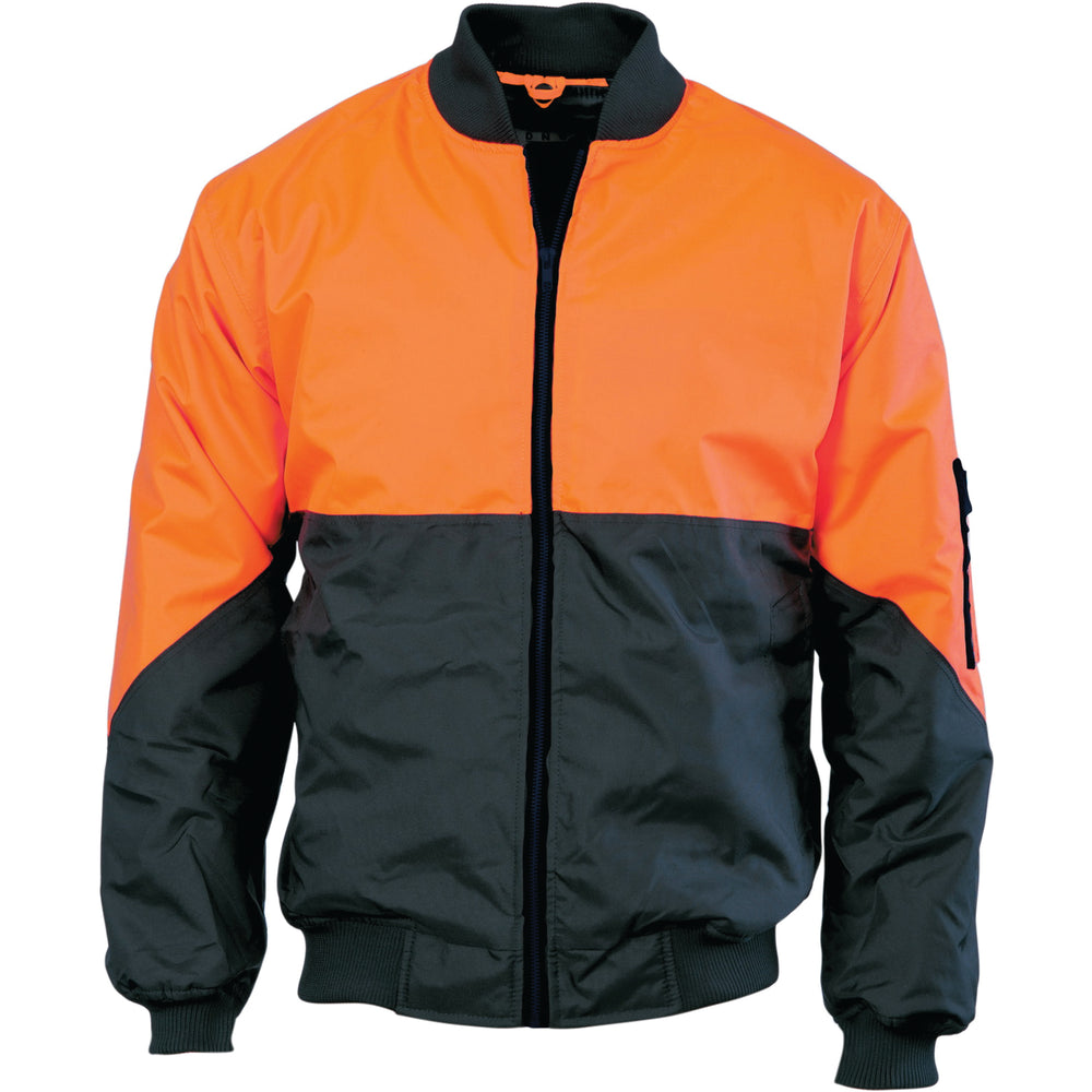 DNC 3761 Hi-Vis 2 TONE DAY BOMBER JACKET