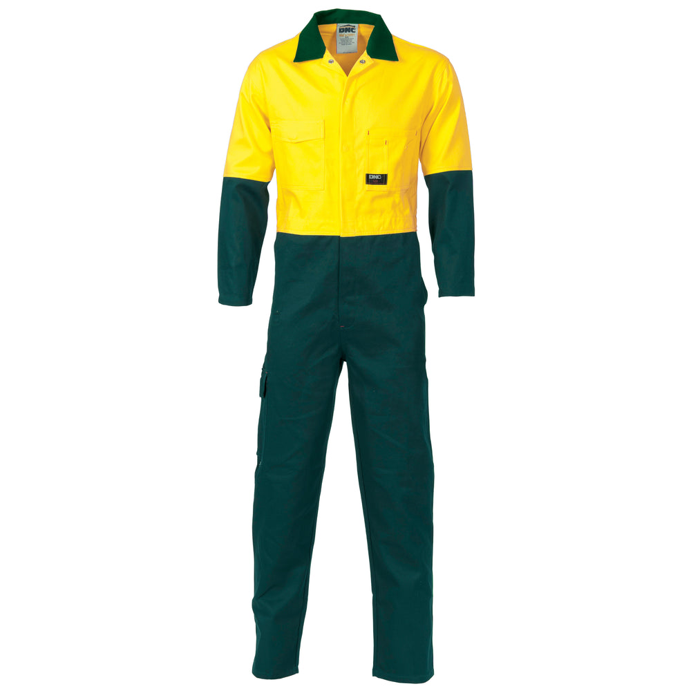 DNC 3851 Hi-Vis Two Tone Cott on Coverall
