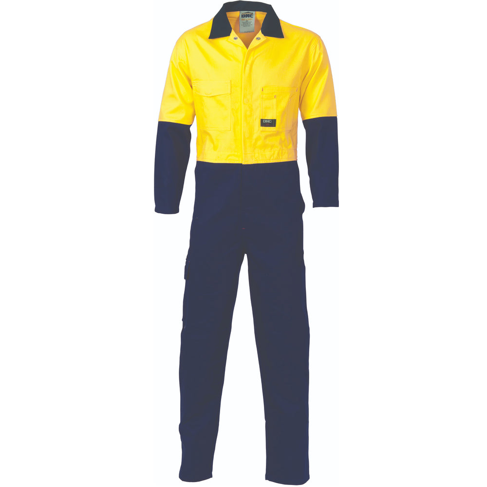 DNC 3851 Hi-Vis Two Tone Cott on Coverall