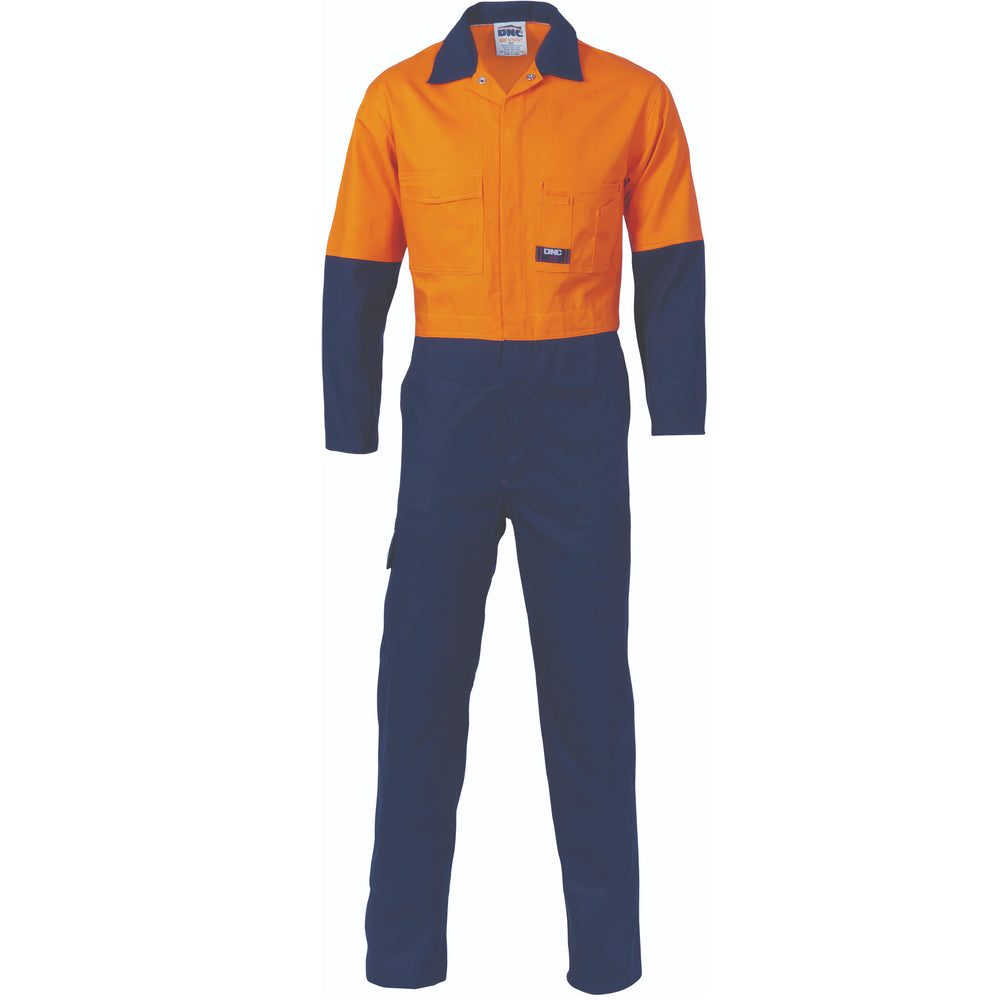 DNC 3851 Hi-Vis Two Tone Cott on Coverall