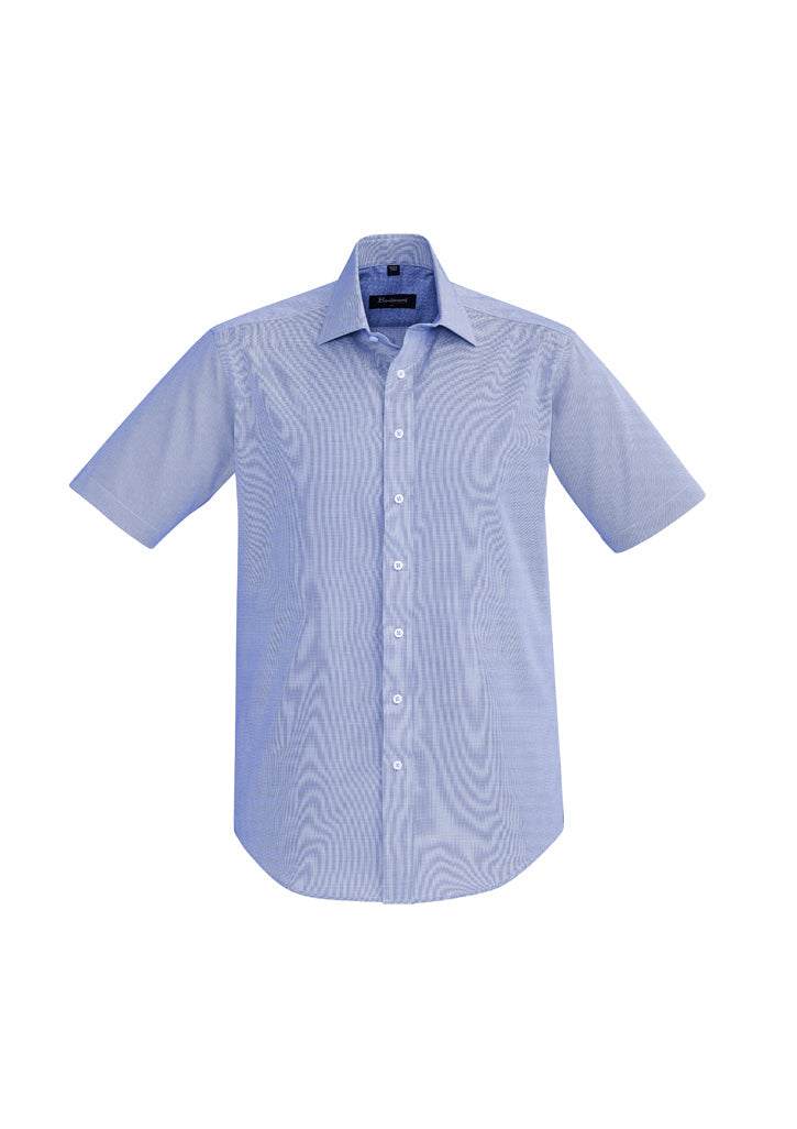 Biz Corporates 40322 Mens Hudson Short Sleeve Shirt