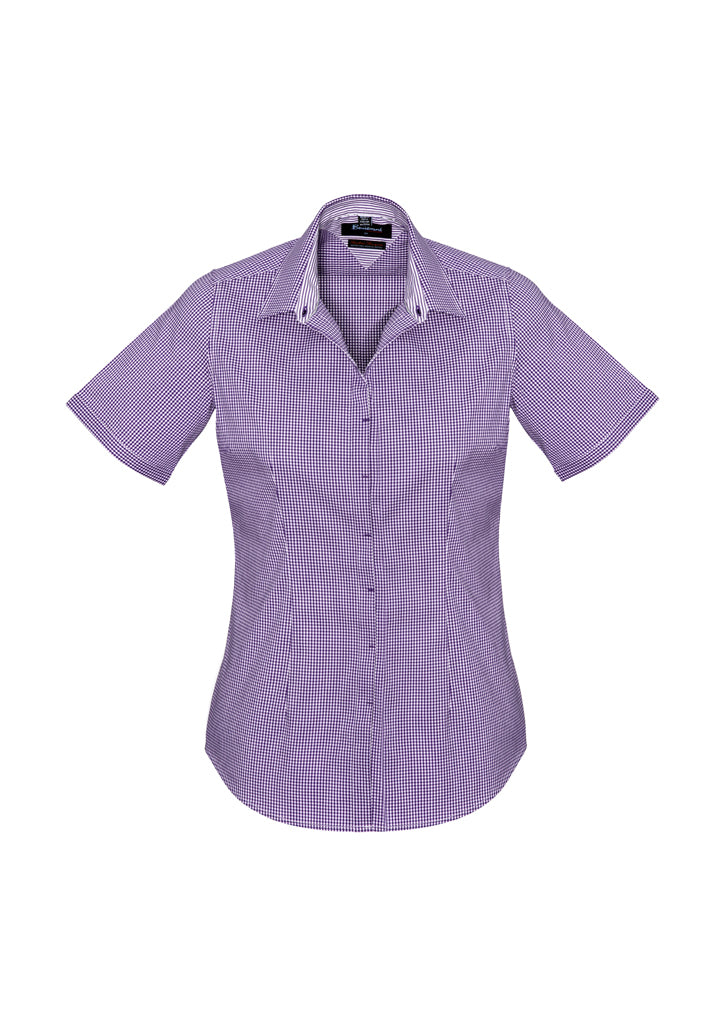 Biz Corporates 42512 Womens Newport Short Sleeve Shirt