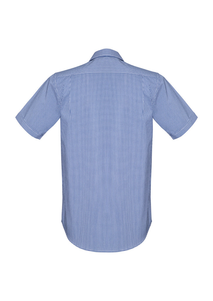 Biz Corporates 42522 Mens Newport Short Sleeve Shirt