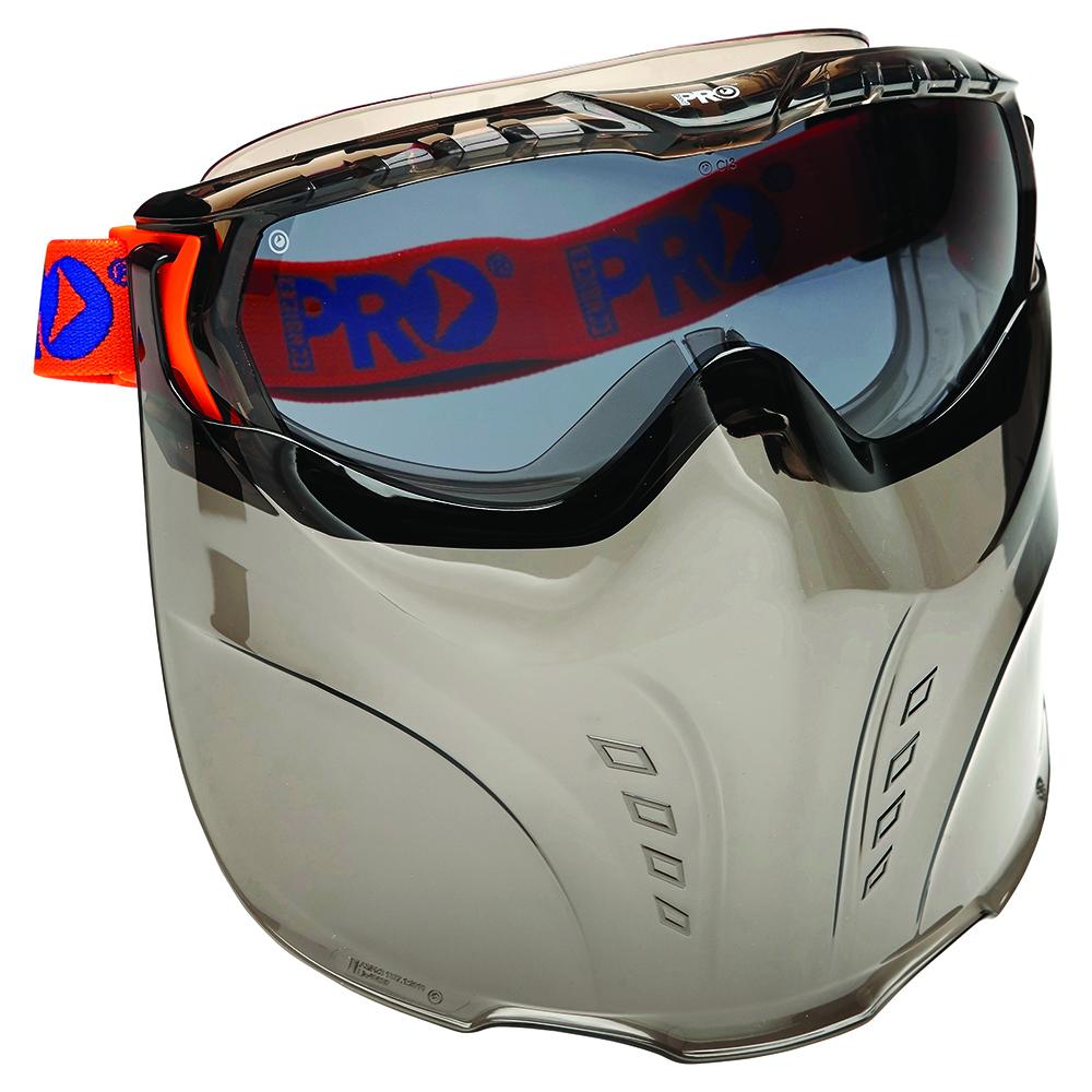Pro Choice Safety Gear 5002 Vadar Goggle Shield Smoke Lens