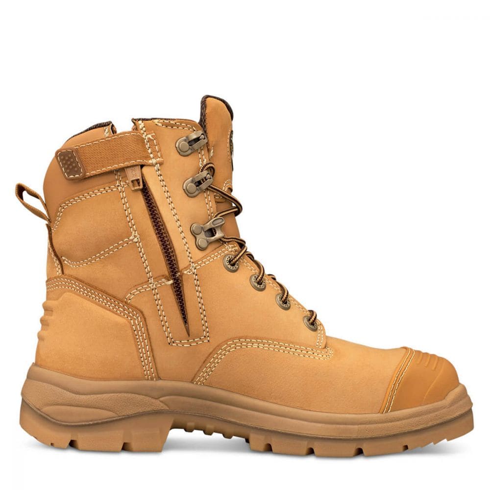 Oliver 55332z Wheat Zip Sided Boot