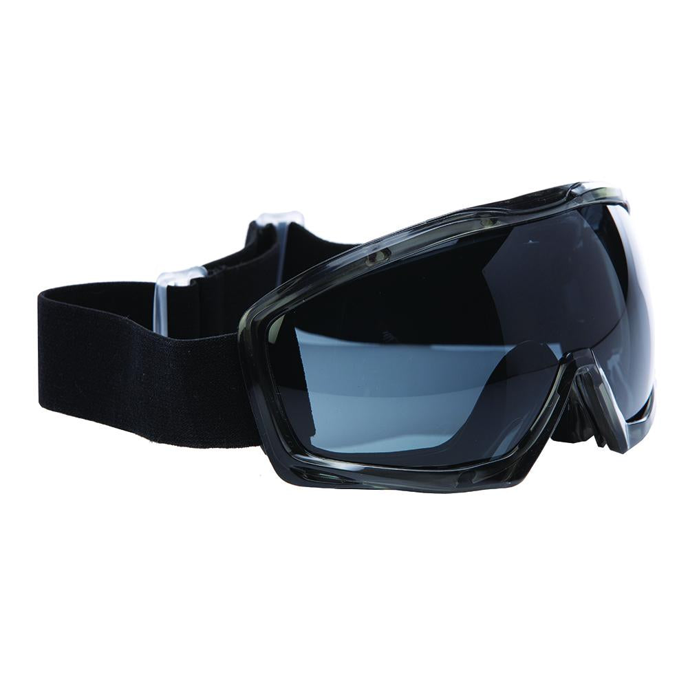 Pro Choice Safety Gear 6002 Cyclone Goggle / Black Frame Smoke Lens