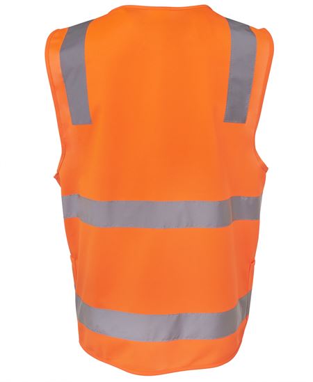 Jbs Hv D+n Zip Safety Vest 6dnsz