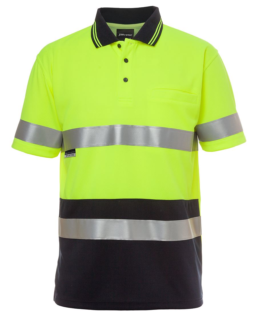 JBs 6HVST HV S/S NON CUFF (D+N) TRAD POLO