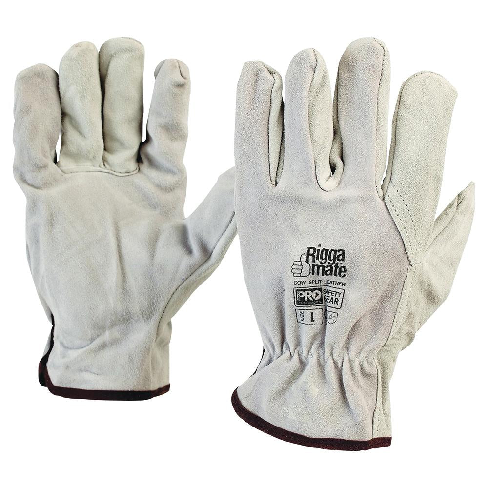 Pro Choice Safety Gear 803c Cowsplit Leather Riggers Gloves