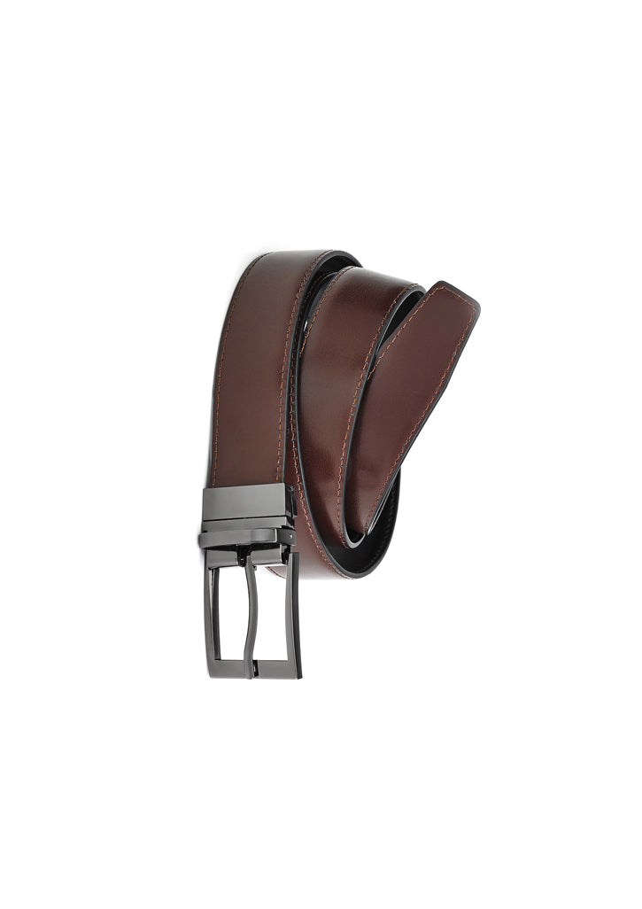 Biz Corporates 99300 Mens Leather Reversible Belt