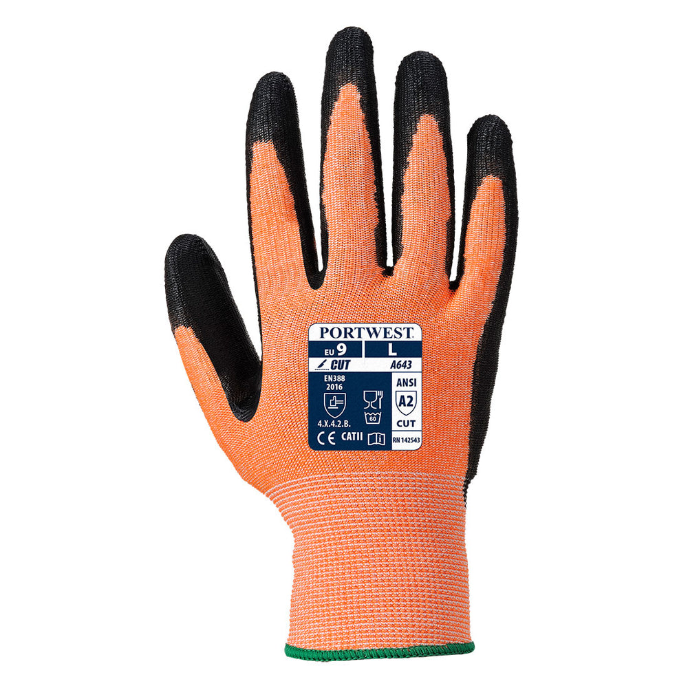 Portwest A643 Amber Cut - Nitrile Foam Amber