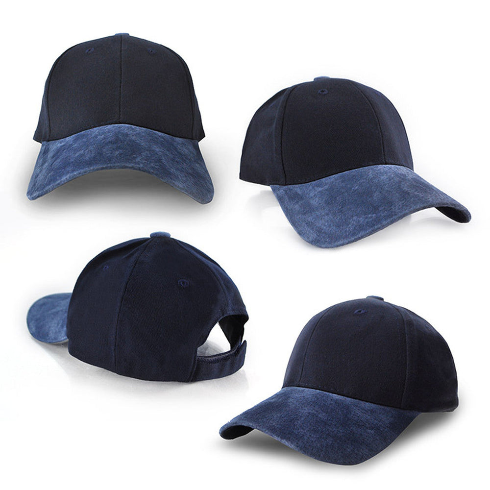 Grace Collection Heavy Brushed Cotton Suede Peak Cap Ah010