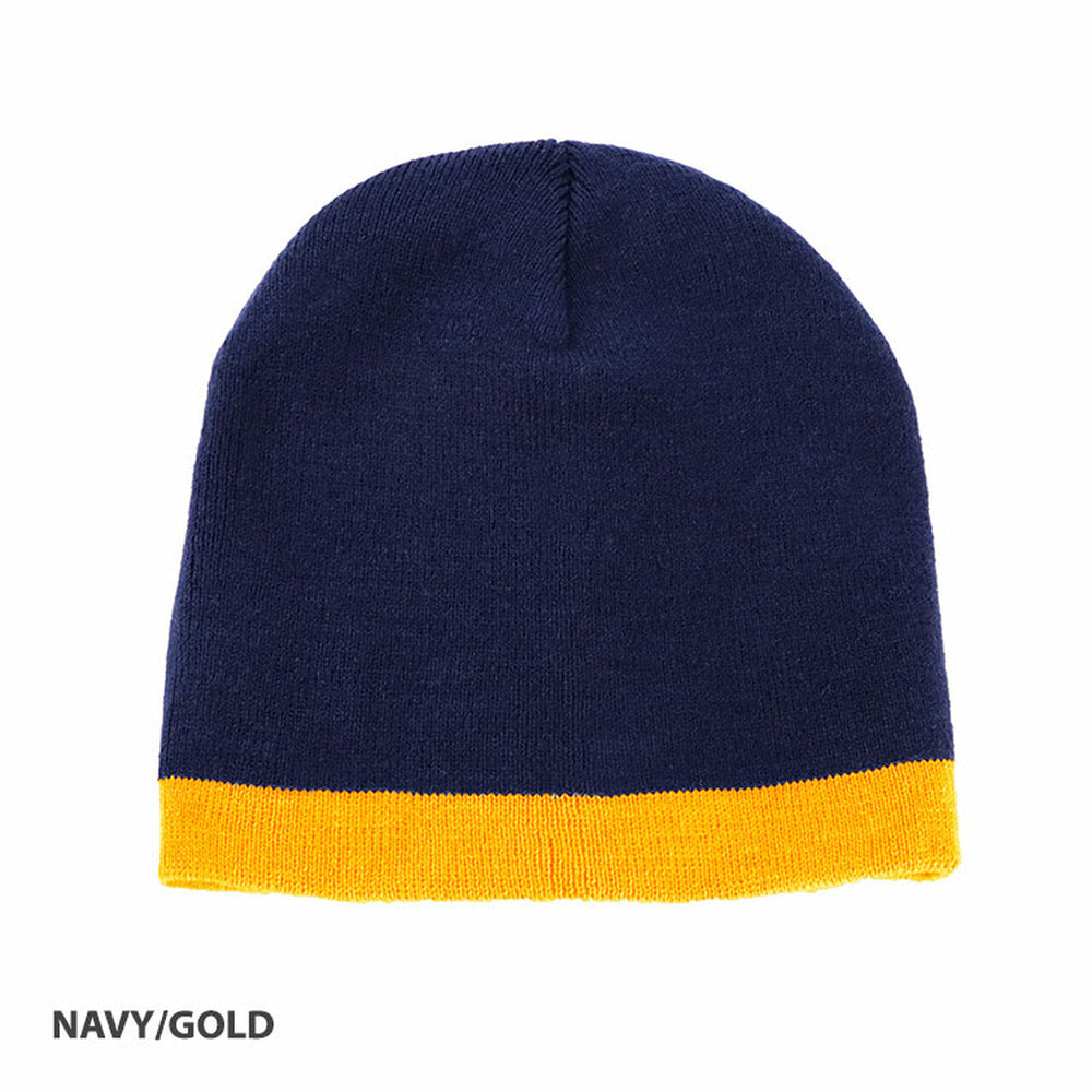 Grace Collection Acrylic Two-tone Beanie Ah097