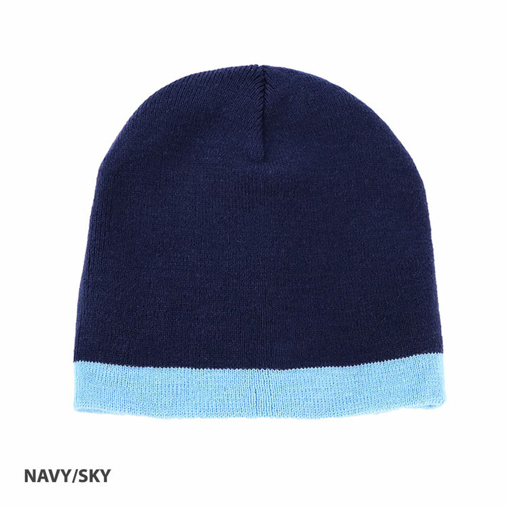 Grace Collection Acrylic Two-tone Beanie Ah097