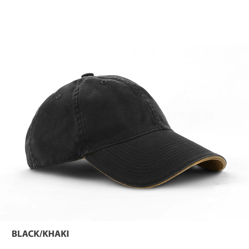 Grace Collection Enzyme Washed Cap With Sandwich Ah129