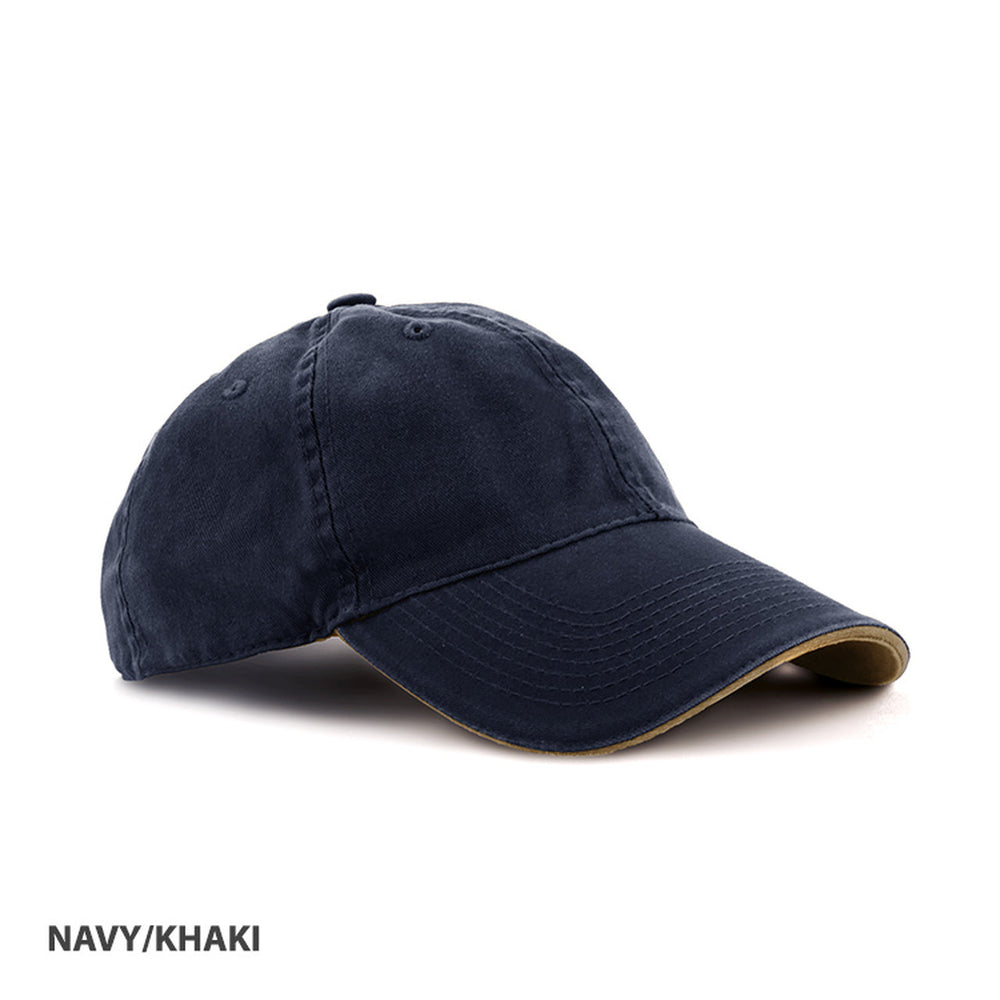 Grace Collection Enzyme Washed Cap With Sandwich Ah129