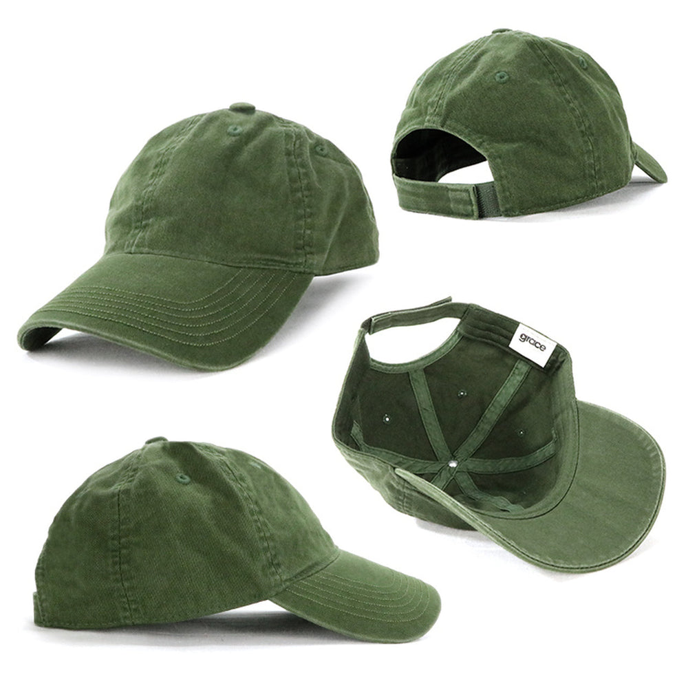 Grace Collection Enzyme Washed Cap Ah130