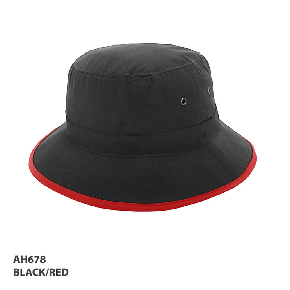 Grace Collection Microfibre Bucket Hat Ah678