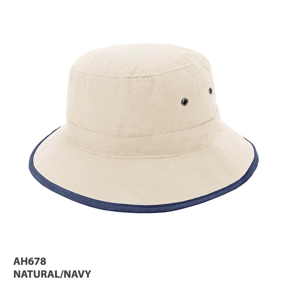 Grace Collection Microfibre Bucket Hat Ah678