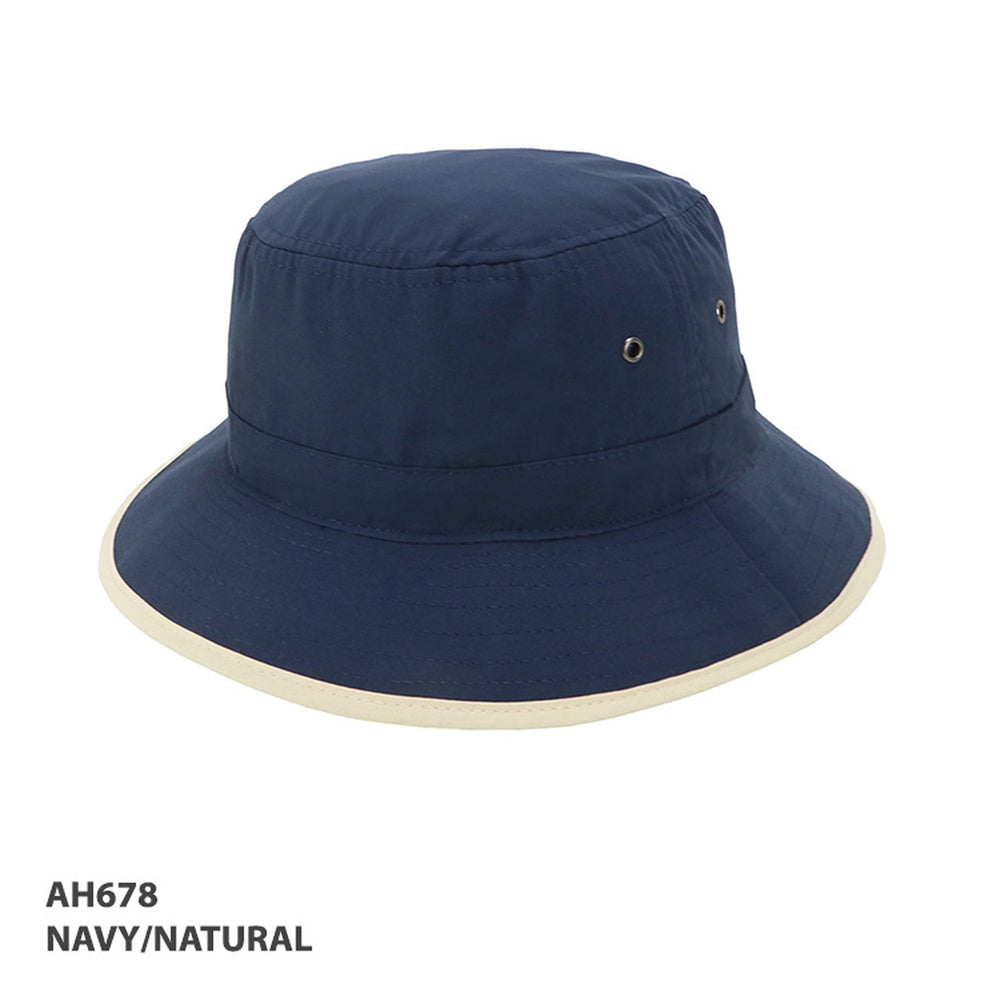 Grace Collection Microfibre Bucket Hat Ah678