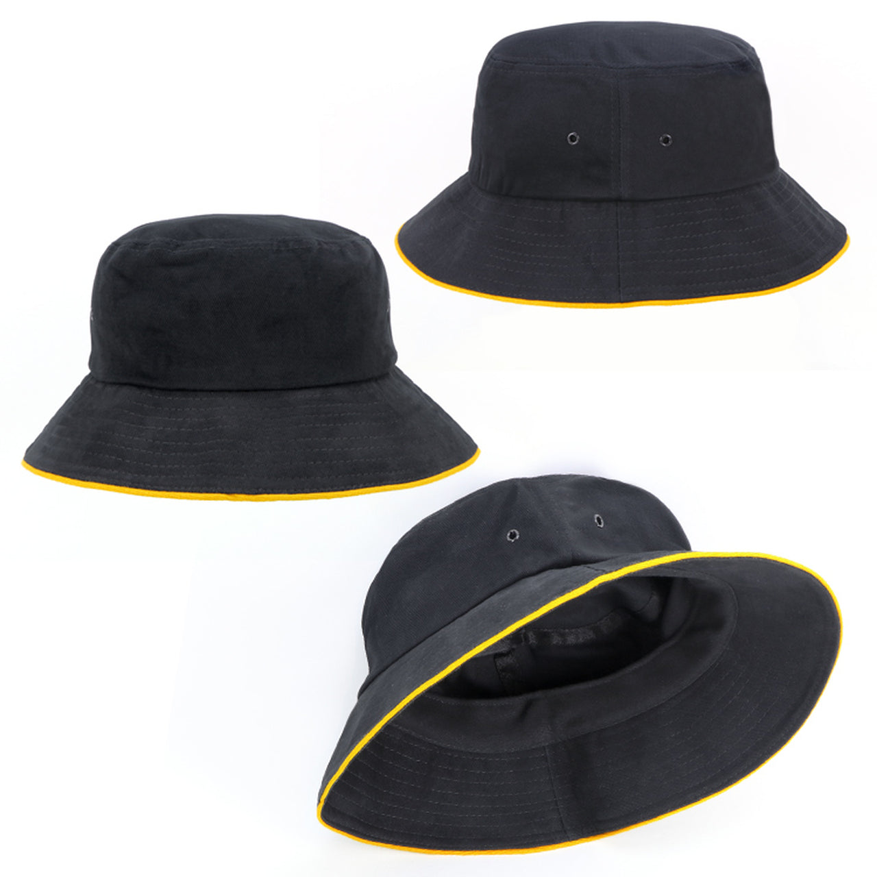 Grace Collection Bucket Hat Sandwich Design Ah695