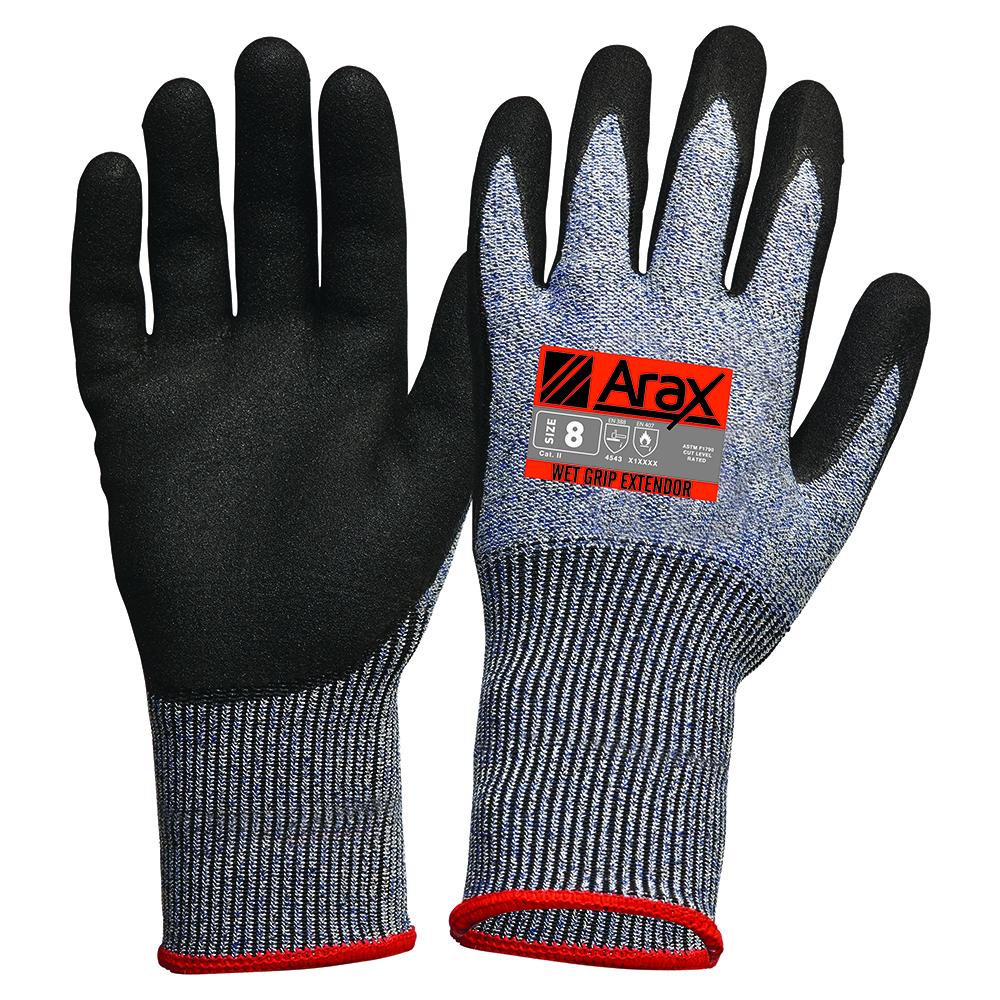 Pro Choice Safety Gear Anec Arax Nitrile Dip With Extended Cuff 30cm