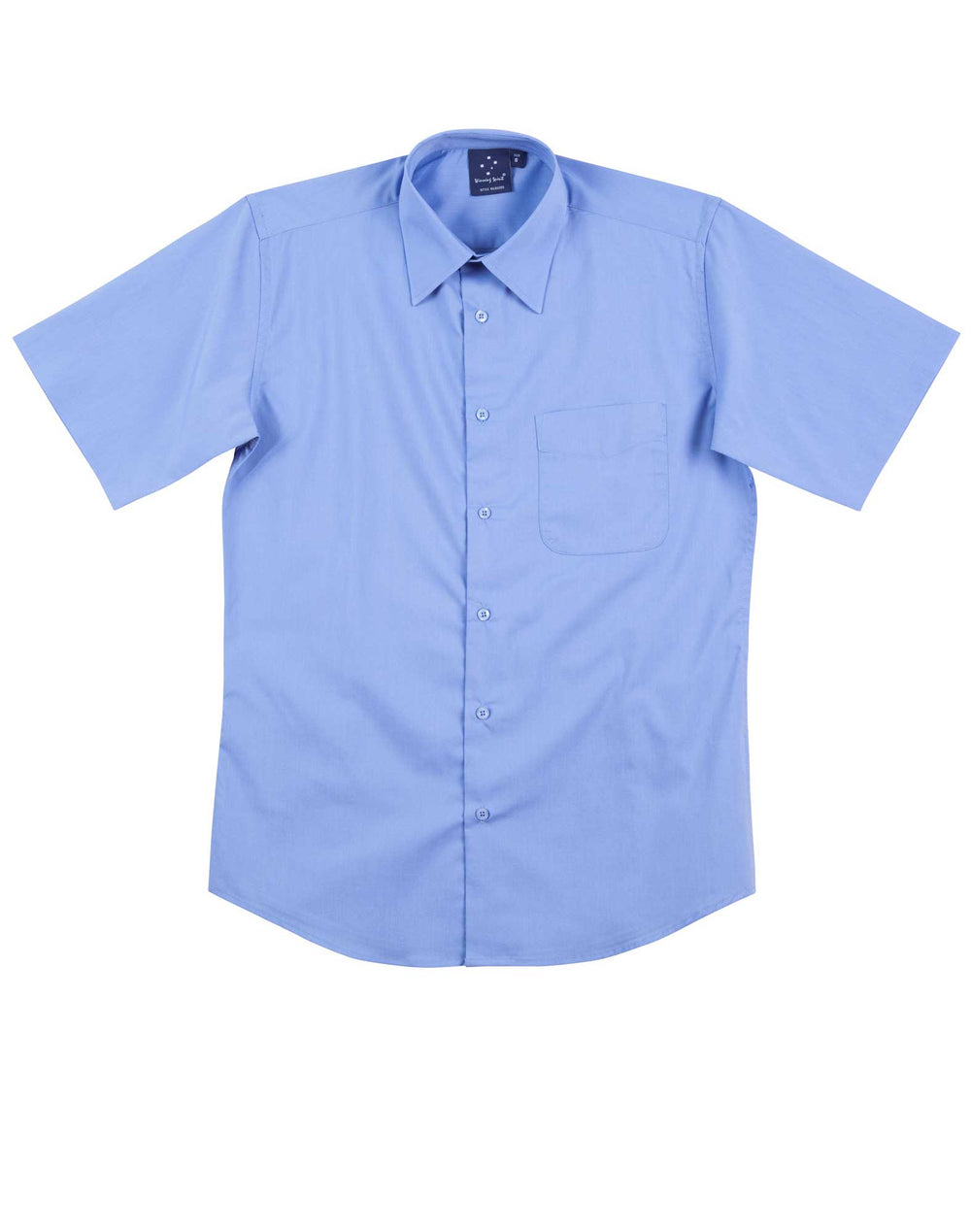 Winning Spirit Bs08s Mens S/s Teflon Business Shirt