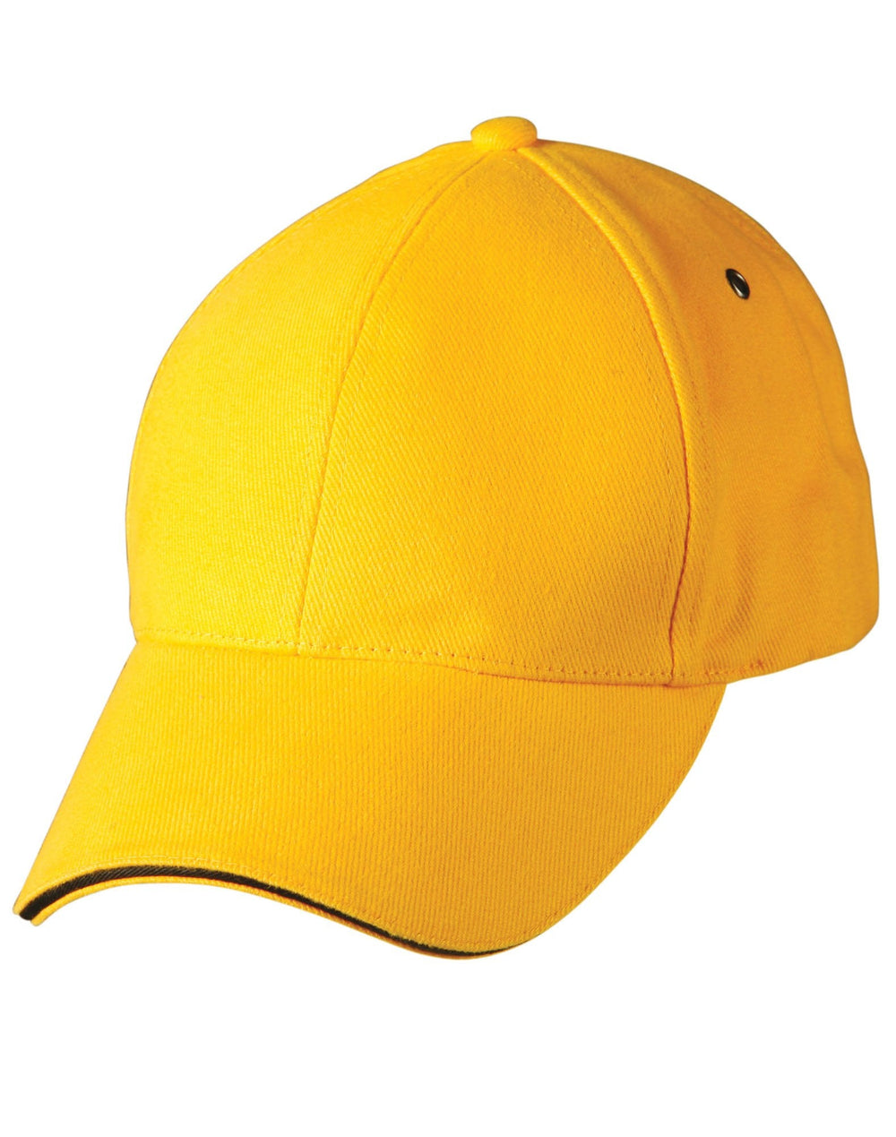 Winning Spirit Ch18 Heavy Brushed Cotton Sandwich Peak Cap