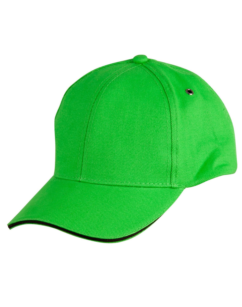 Winning Spirit Ch18 Heavy Brushed Cotton Sandwich Peak Cap
