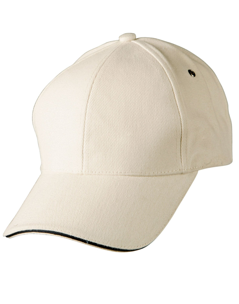 Winning Spirit Ch18 Heavy Brushed Cotton Sandwich Peak Cap