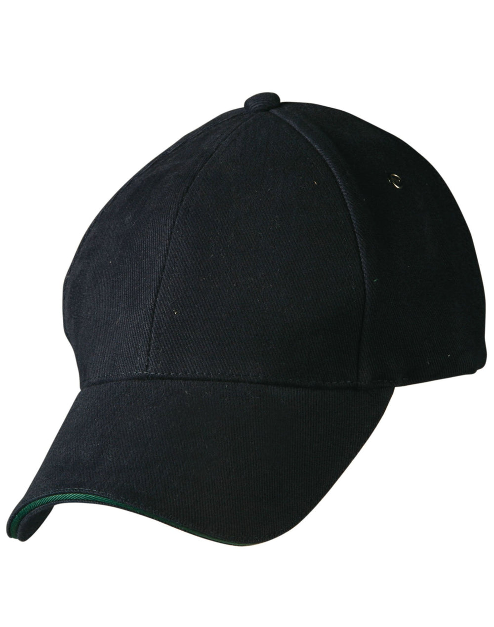 Winning Spirit Ch18 Heavy Brushed Cotton Sandwich Peak Cap