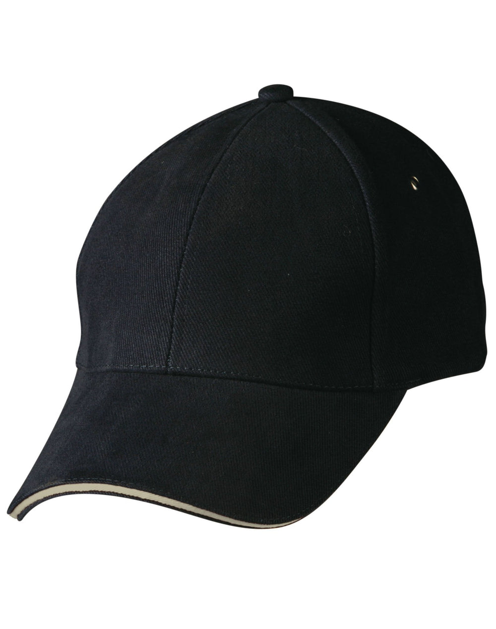 Winning Spirit Ch18 Heavy Brushed Cotton Sandwich Peak Cap