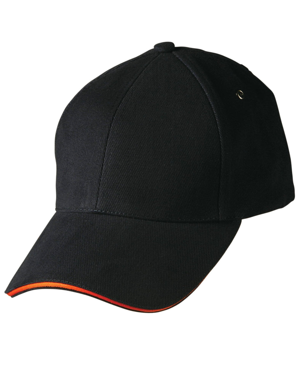 Winning Spirit Ch18 Heavy Brushed Cotton Sandwich Peak Cap