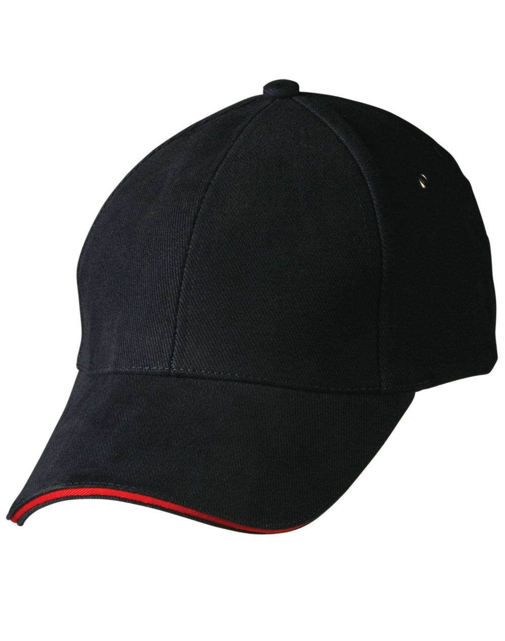 Winning Spirit Ch18 Heavy Brushed Cotton Sandwich Peak Cap