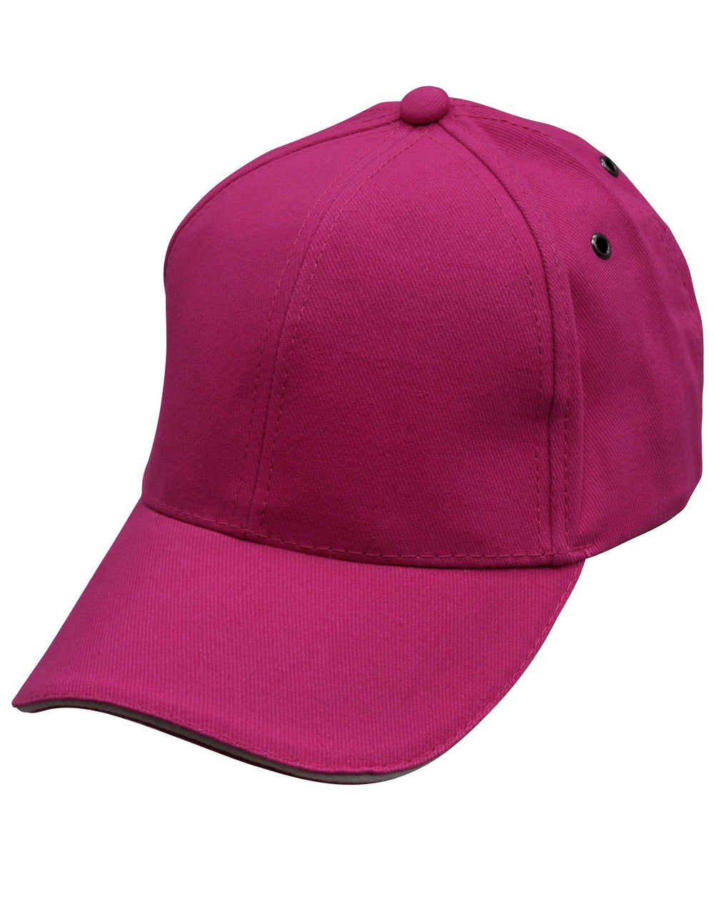 Winning Spirit Ch18 Heavy Brushed Cotton Sandwich Peak Cap