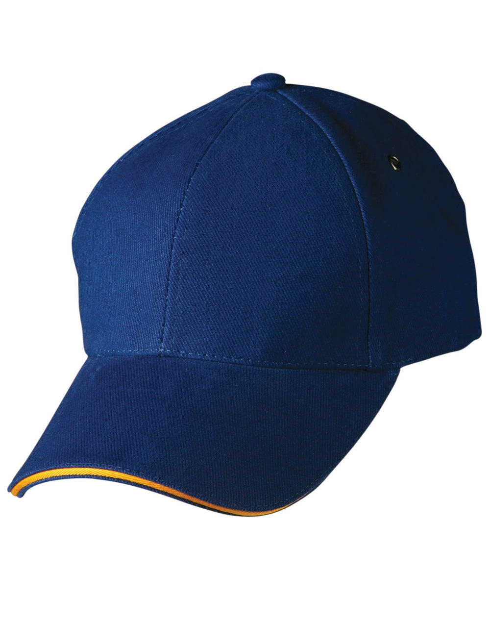 Winning Spirit Ch18 Heavy Brushed Cotton Sandwich Peak Cap