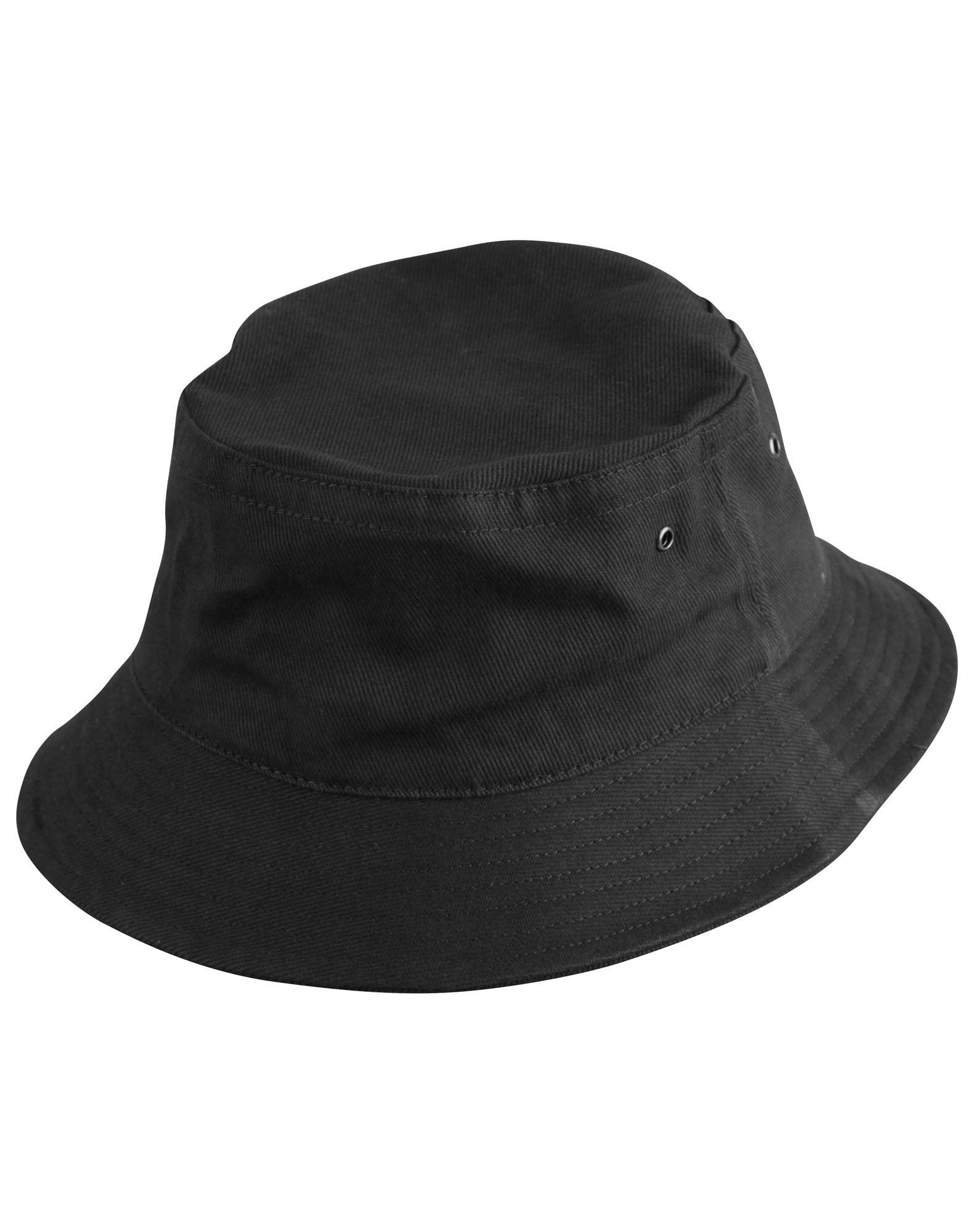 Winning Spirit Ch29 Heavy Brushed Cotton Bucket Hat