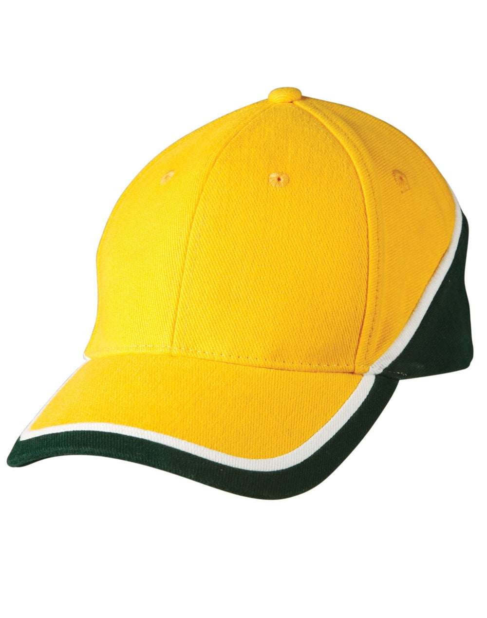 Winning Spirit Ch38 Tri-color Sue Heavy Brushed Cotton Cap