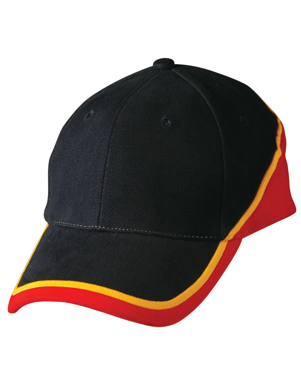 Winning Spirit Ch38 Tri-color Sue Heavy Brushed Cotton Cap