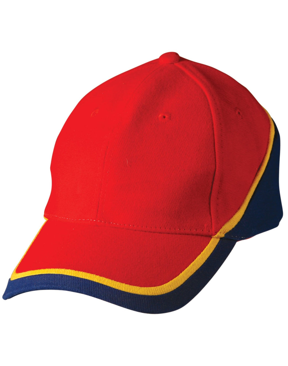 Winning Spirit Ch38 Tri-color Sue Heavy Brushed Cotton Cap