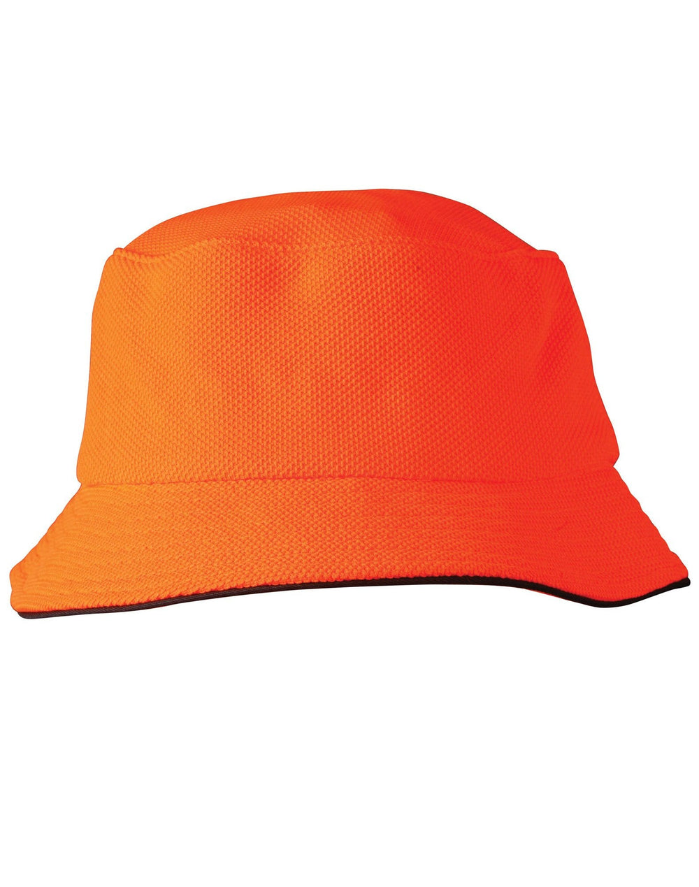 Winning Spirit Ch71 Pique Mesh With Sandwich Trim Bucket Hat