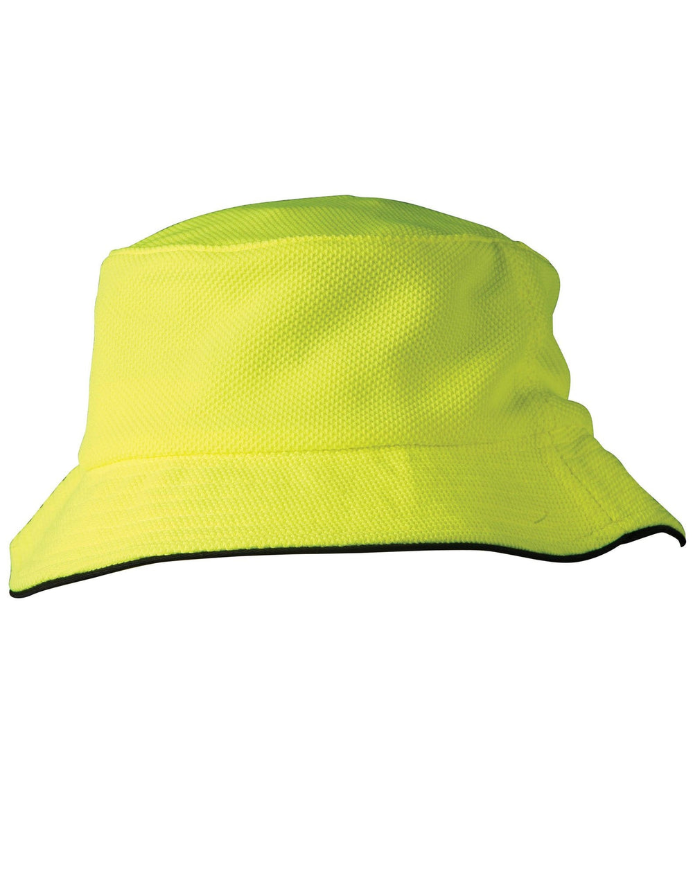 Winning Spirit Ch71 Pique Mesh With Sandwich Trim Bucket Hat