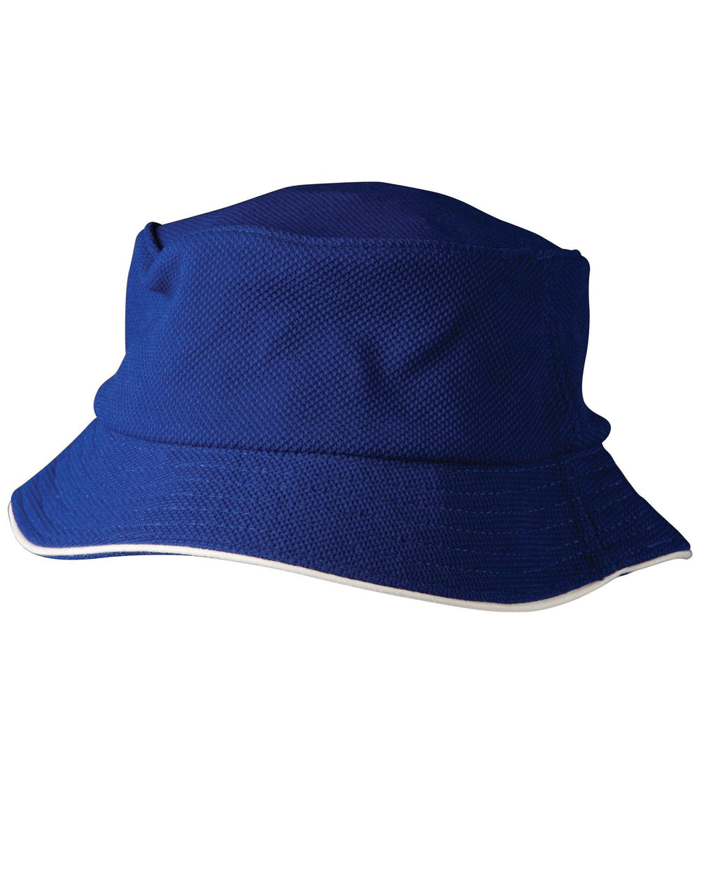 Winning Spirit Ch71 Pique Mesh With Sandwich Trim Bucket Hat