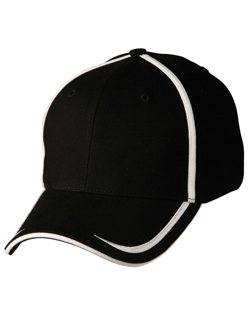 Winning Spirit Ch75 Cotton Contrast Trim Cap