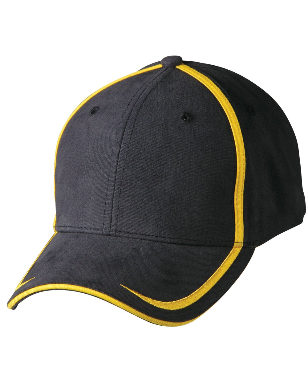Winning Spirit Ch75 Cotton Contrast Trim Cap