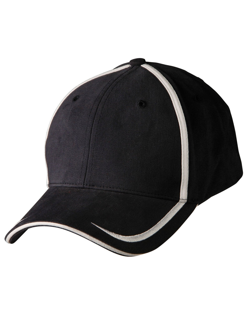 Winning Spirit Ch75 Cotton Contrast Trim Cap